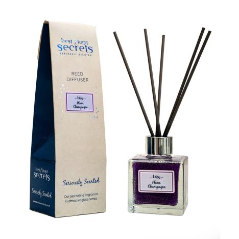 Best Kept Secrets Plum Champagne Sparkly Reed Diffuser - 100ml  £13.49