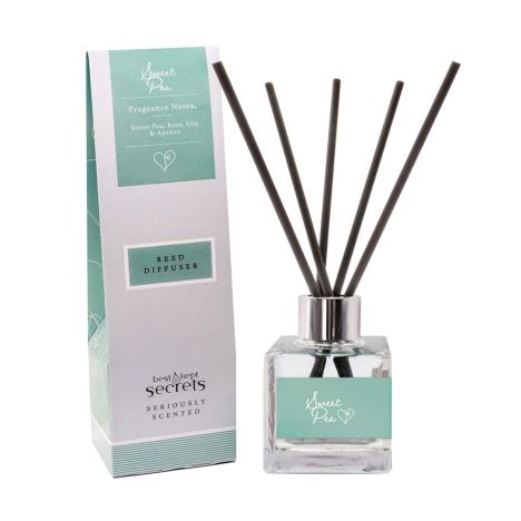 Best Kept Secrets Sweet Pea Reed Diffuser - 100ml  £13.49