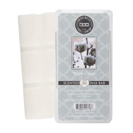 Bridgewater White Cotton Wax Melts (Pack of 6)  £6.98