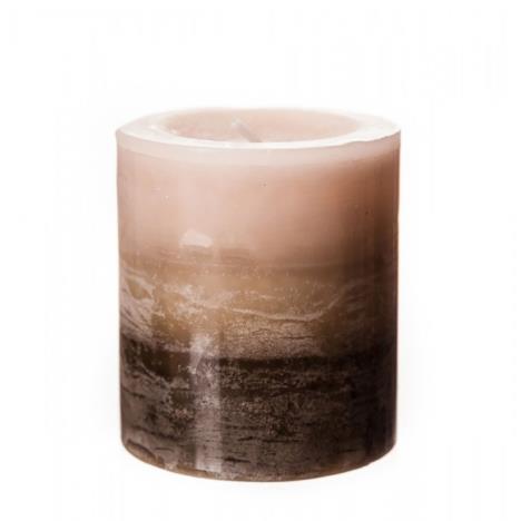 Amelia Valley Mist Pink Pillar Candle 7cm