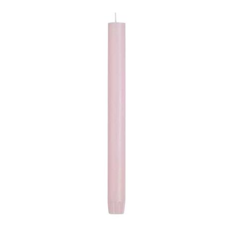 Bolsius Pink Rustic Baton Candle 27cm  £1.79