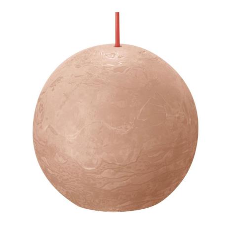 Bolsius Creamy Caramel Rustic Ball Candle 8cm  £5.39