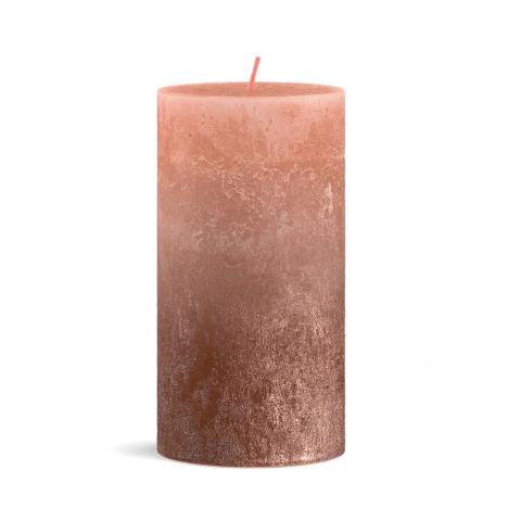 Bolsius Creamy Caramel & Copper Sunset Pillar Candle 13cm x 7cm  £7.19