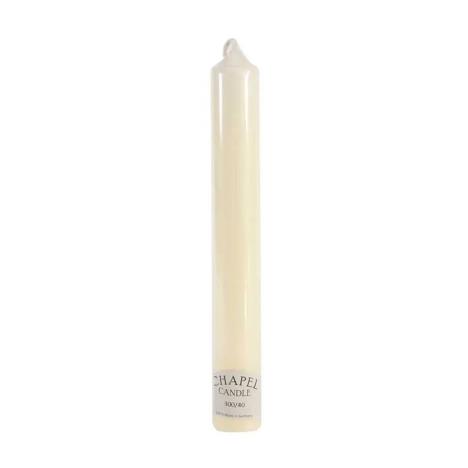 Chapel Candles Ivory Pillar Candle 30cm x 4cm  £6.83