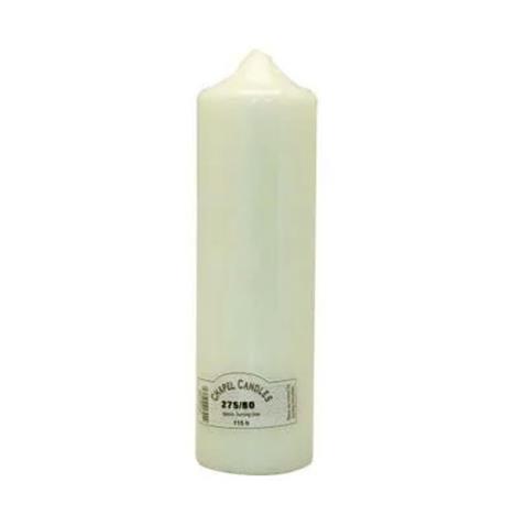 Chapel Candles Ivory Pillar Candle 27.5cm x 8cm