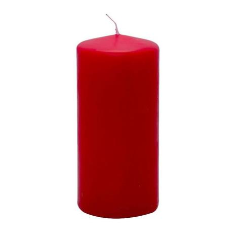 Bolsius Red Pillar Candle 15cm x 7cm  £7.55