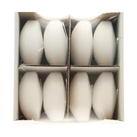 Bolsius Large White Floating Candles (Pack of 8)  £17.99