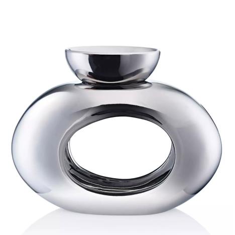 Ava May Chrome Oval Wax Melt Warmer