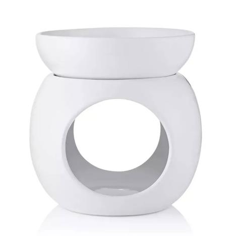 Ava May White Round Wax Melt Warmer  £8.99