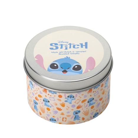 Disney Stitch White Gardenia &amp; Coconut Tin Candle