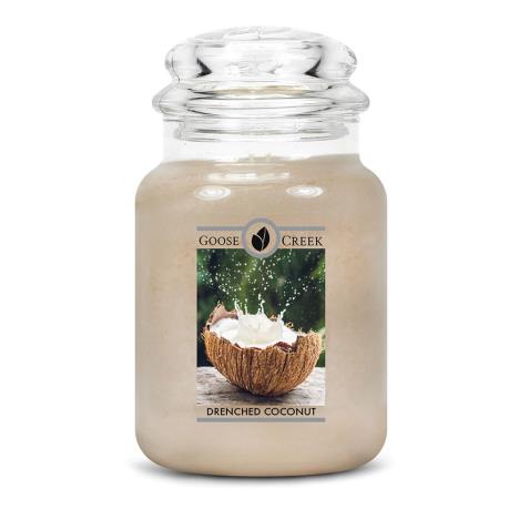 Goose Creek Drenched Coconut Large Jar Candle  £17.99