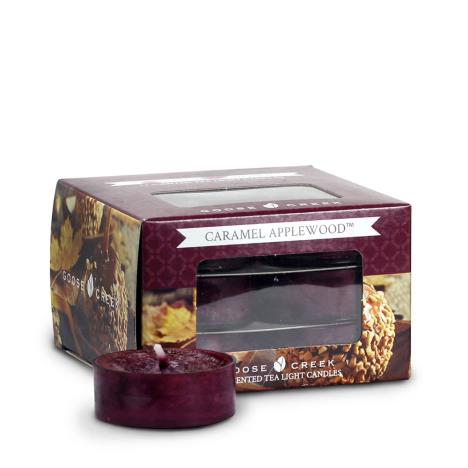 Goose Creek Caramel Applewood Tea Lights (Pack of 12)  £2.39