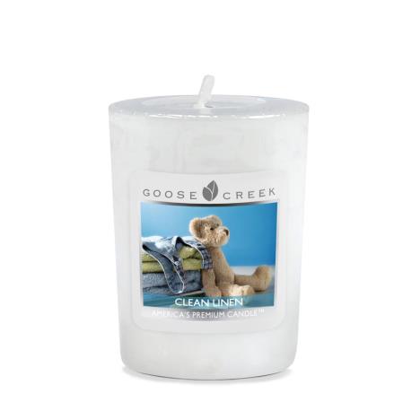 Goose Creek Clean Linen Votive Candle  £1.19