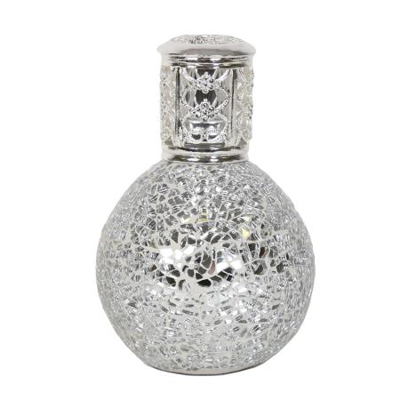 Aroma Silver Crackle Fragrance Lamp  £26.99
