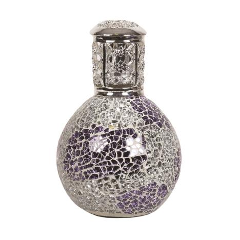 Aroma Purple &amp; Silver Fragrance Lamp
