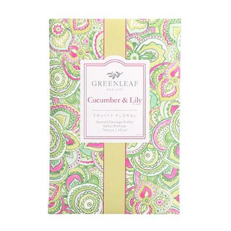 Greenleaf Cucumber Lily Scented Envelope Sachet  £4.05