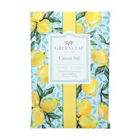 Greenleaf Citron Sol Scented Envelope Sachet