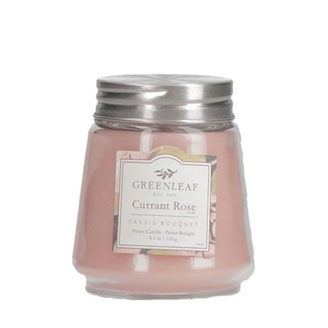 Greenleaf Currant Rose Petite Candle