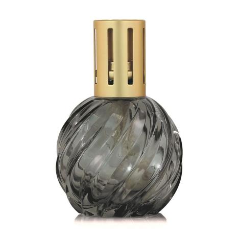 Ashleigh &amp; Burwood Grey Swirling Jewel Large Fragrance Lamp