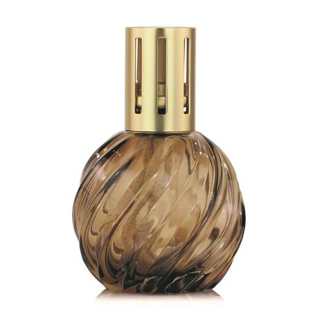 Ashleigh &amp; Burwood Amber Swirling Jewel Large Fragrance Lamp