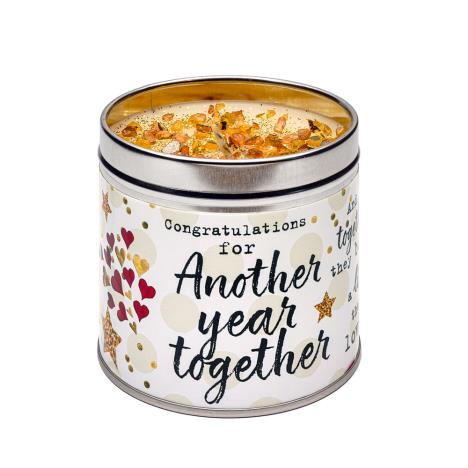 Best Kept Secrets Another Year Together Tin Candle  £8.99