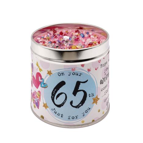 Best Kept Secrets 65th Birthday Tin Candle  £8.99