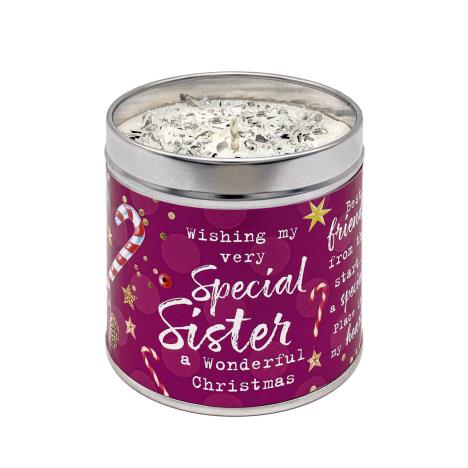 Best Kept Secrets Special Sister Festive Tin Candle
