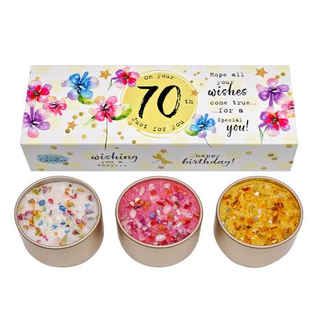 Best Kept Secrets 70th Birthday Three Lites  £8.99