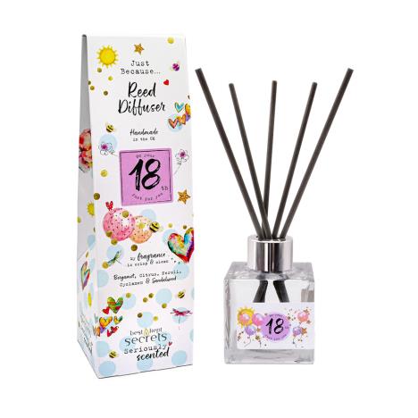 Best Kept Secrets 18th Birthday Sparkly Reed Diffuser - 100ml