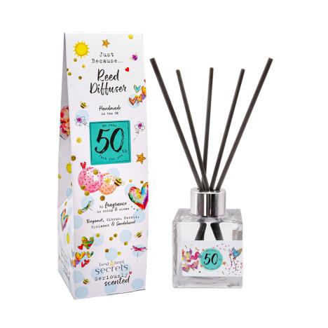 Best Kept Secrets 50th Birthday Sparkly Reed Diffuser - 100ml  £13.49