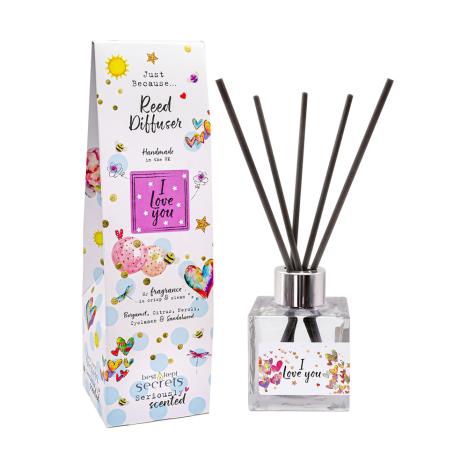 Best Kept Secrets I Love You Sparkly Reed Diffuser - 100ml  £13.49