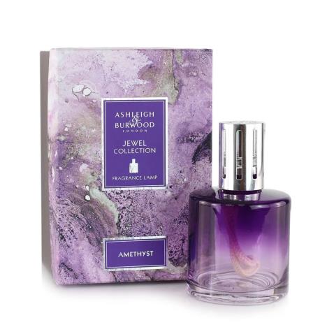 Ashleigh &amp; Burwood Amethyst Glass Fragrance Lamp