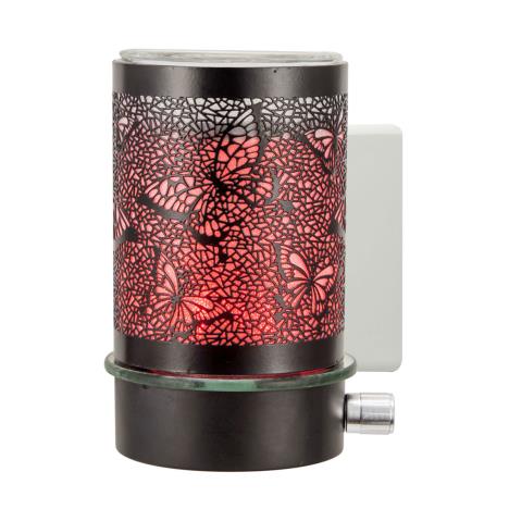 Sense Aroma Colour Changing Black Butterfly Plug In Wax Melt Warmer  £21.14