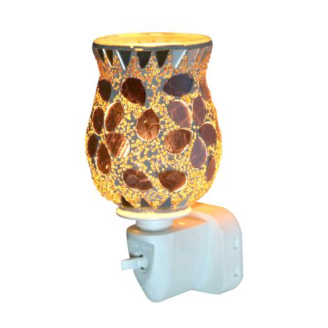 Sense Aroma Purple Petal Tulip Mosaic Plug In Wax Melt Warmer  £13.04