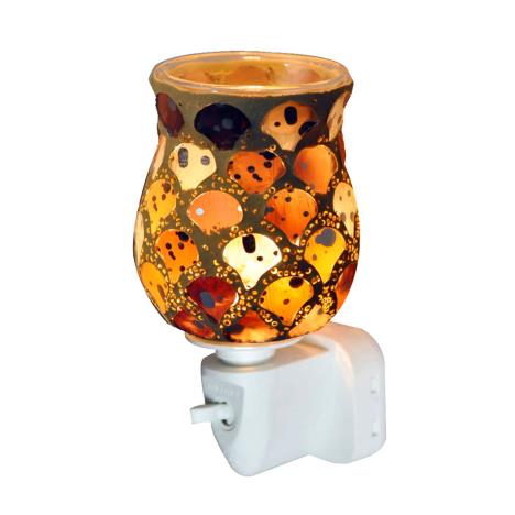Sense Aroma Amber Mosaic Plug In Wax Melt Warmer  £14.39