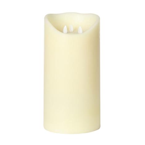 Elements Moving Flame LED Pillar Candle 30 x 15cm