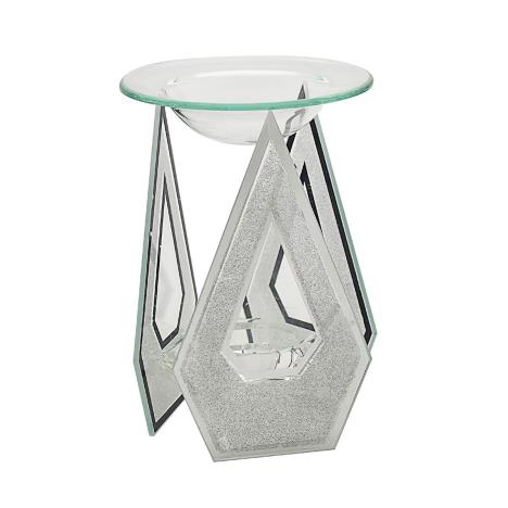 Desire Silver Diamond Glitter Wax Melt Warmer