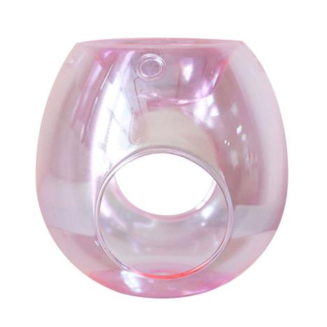 Desire Pink Lustre Round Wax Melt Warmer  £5.99