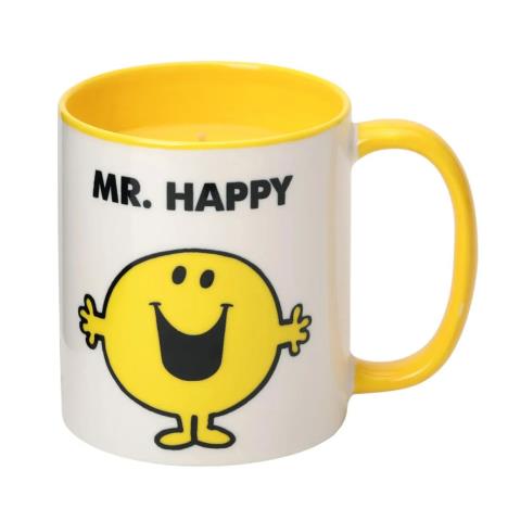 Mr Men Lemon & Ginger Mr Happy Reusable Mug Candle  £15.29