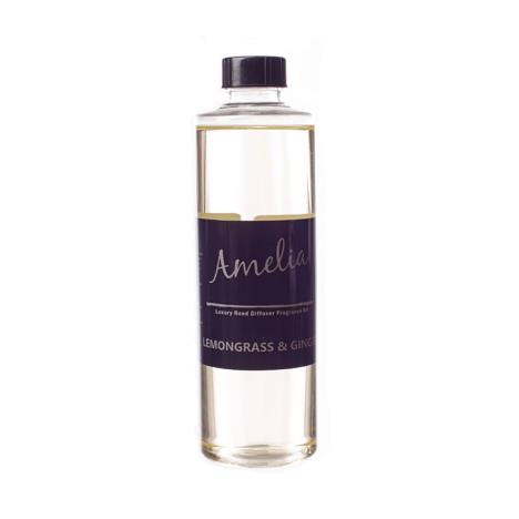Amelia Lemongrass &amp; Ginger Reed Diffuser Refill 250ml