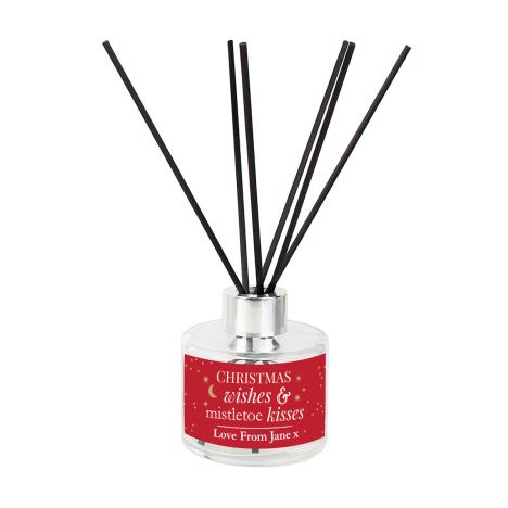 Personalised Christmas Wishes Reed Diffuser