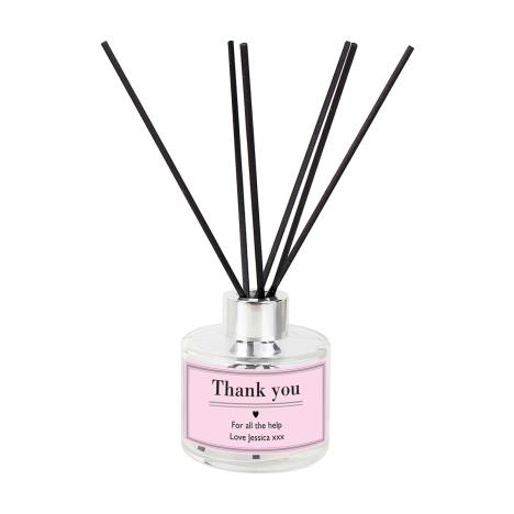 Personalised Classic Pink Reed Diffuser  £13.49
