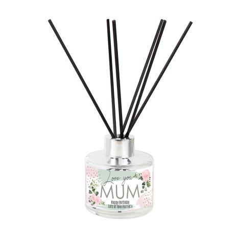 Personalised Abstract Rose Reed Diffuser