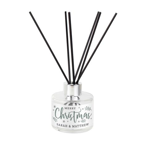 Personalised Merry Christmas Reed Diffuser