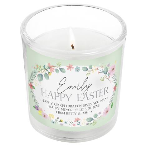 Personalised Springtime Jar Candle  £8.99