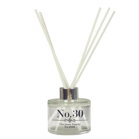 Personalised Elegant Diamond Reed Diffuser