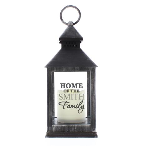 Personalised The Family Black Lantern  £15.29
