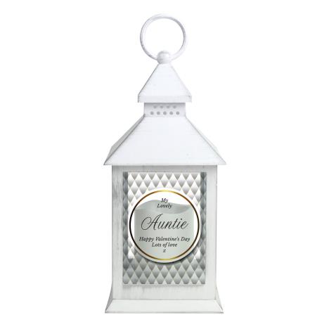 Personalised Opulent White Lantern  £15.29