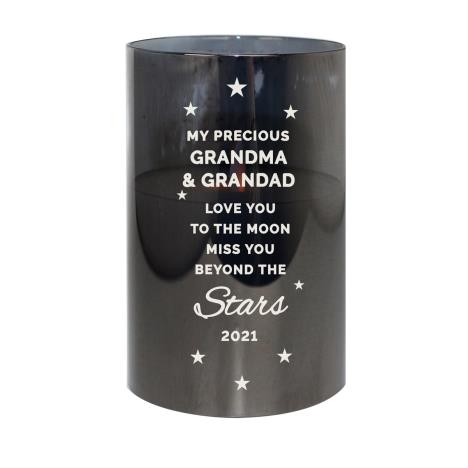 Personalised Miss You Beyond The Stars Black LED Candle  £17.99