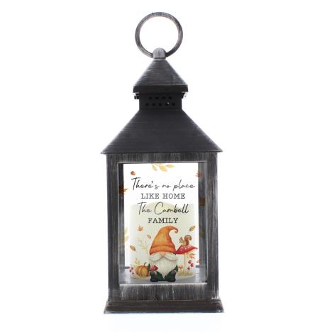 Personalised Autumn Gonk Black Lantern  £15.29